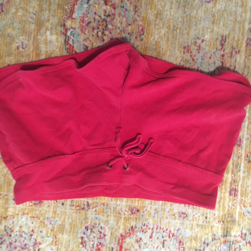 Red shorts